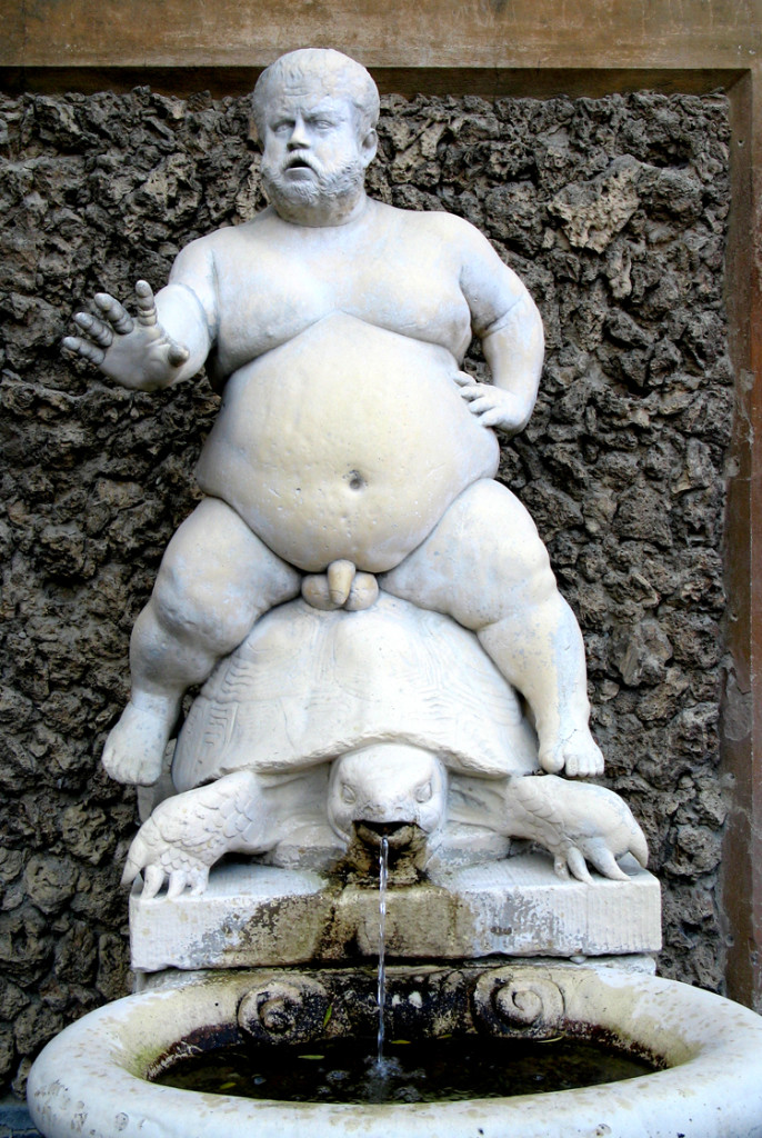 Bacchino fontain boboli